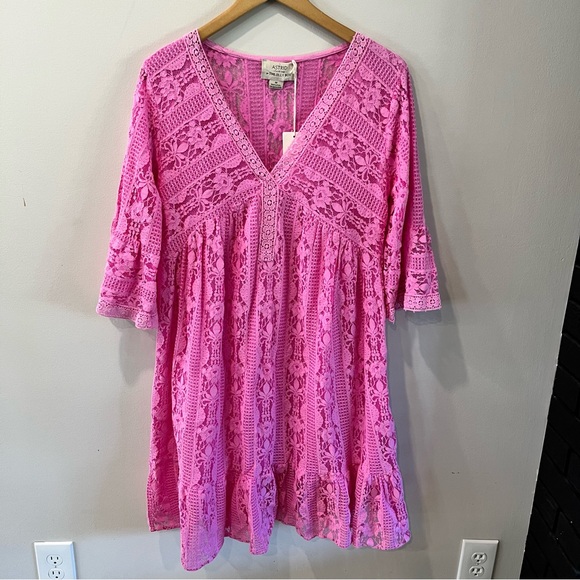 NWT Jilly Box x Astrid Clothing: Famous Midi size Medium pink - Picture 3 of 9